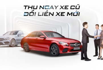 Vietnam Star thu xe cũ, đổi xe mới cho các dòng Mercedes-Benz